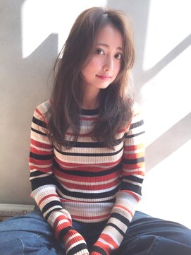 ロット 横浜(lot) マロンベージュ×ふわかるロング