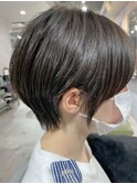 ☆お客様style☆耳掛け丸みのショート