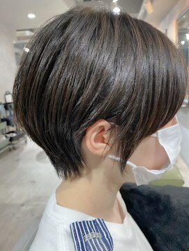 リミュー バイ イフ(lmu by if) ☆お客様style☆耳掛け丸みのショート