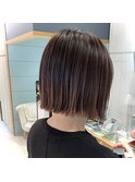 20代30代　ぱつっとボブ/メルティカラー/ハイライト/マッシュ