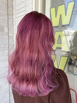 ウェイビー(WAVY) パーティーピンク