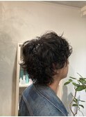 スパイラルパーマ