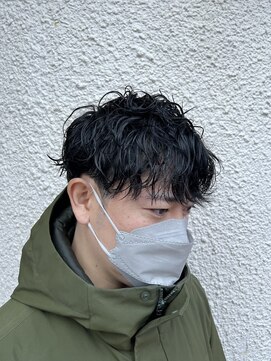 スタイル 茅ケ崎(STYLE) 【平山 明樹】メンズ似合わせカット+波巻きスパイラルパーマ