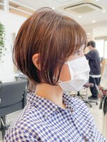 ベンジー 北上店(benji)&nbsp;髪質改善ショート　くびれ菱形20代30代40代美人ショート