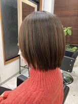 エルプラスヘアー(L+hair)&nbsp;絹髪再現　美髪ストレートヘア（20代後半・くせ毛改善）