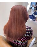 ブリーチ必須◎オレンジベージュカラー♪