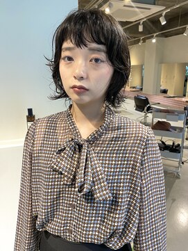 エト 梅田(eto) ボブのニュアンスパーマ