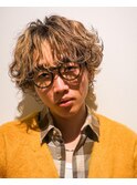 レイヤーセンターパート/波巻き/マッシュパーマ/名古屋