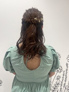 ケンジ 横浜(KENJE) ハーフアップ