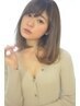 【艶・ナチュラルストレート】カット＋カラー＋ダメージレス縮毛矯正