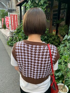 クロエ バイ ラヴィズム 紫竹山店(CLOE by LUVISM) 切りっぱなしボブ