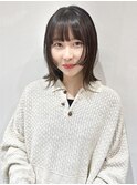 フェイスレイヤー 切りっぱなし ボブ ウェット 大須