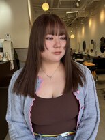 ラック 津田沼(LUCK) ベージュと姫カット/津田沼/ブリーチ/推しカラー