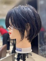 ハピネス クローバー 学園前店(Happiness CLOVER)&nbsp;☆イメチェン大人かわいい★ショートボブ/白髪ぼかし/ハイライト