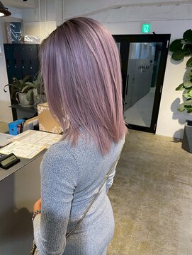 メリー オオサカ(Merly Osaka) pink ash roots color