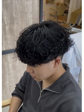 メンズギフト(men's GIFT) 大分シャドウパーマメンズマッシュ刈り上げツーブロックレイヤー