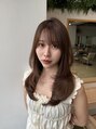 エレノア トーキョー 恵比寿(ELEANOAH TOKYO) 地毛風ストレート×ワンカールレイヤー38ミリコテ巻き
