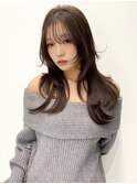 小顔レイヤーカットミディアムレイヤーレイヤーロング【日本橋】