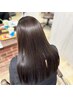 【柴田限定】カット+高濃度水素ストレート+トリートメント ¥26350→¥15810