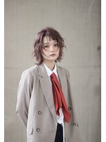 カジノ(CASINO)&nbsp;ウルフボブ/クラゲヘアー/小顔/ピンクグレージュ