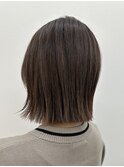外ハネボブ/美髪/ワイドバング/ホワイトブロンド/イメチェン