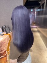 エン 栄店(enne)&nbsp;大人ガーリー/ダークアッシュ/ミディアムレイヤーカット/栄