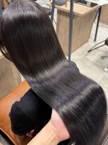 リンクミリ(Link mili)&nbsp;【ラベンダーブラック】髪質改善/韓国ヘア/レイヤーカット