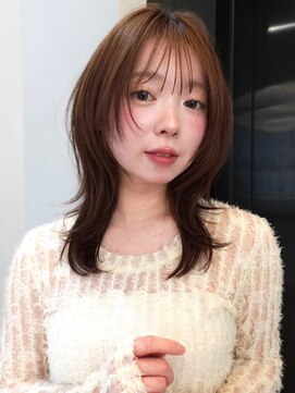 アンアミ シブヤ(Un ami shibuya) ［Unami】レイヤーカット／ハッシュカット/透明感カラー