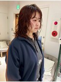 イメチェン/前髪/ピンクベージュ/ボブ/ハイライト/髪質改善