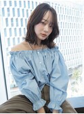 【tetote江坂】チョコレートブラウン×大人ボブ