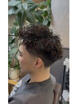 リム(LIM)&nbsp;スパイキーショート スパイキーパーマ テーパーフェード