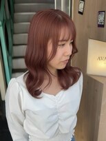 ロア バイ アヴァンス 天王寺店(Lowa by avance.)&nbsp;【チェリーオレンジ】×【ミディアムヘア】×【髪質改善】