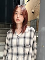 スタンド(STAND)&nbsp;レイヤーカット　レッドブラウン