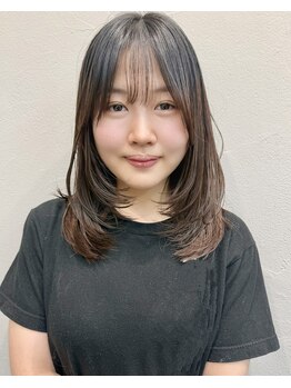 ヨーク(yoke)の写真/face  flaming cut.