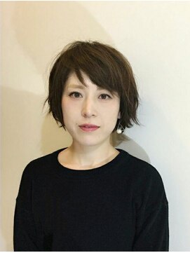 ヘア キィー(hair key) 簡単スタイリング ショートボブ