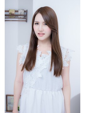 ソース 梅田(SOURCE) 【Source】プラチナ艶サラストレート