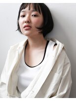 リチェッタ(Ricetta)&nbsp;ボブ × ダークトーン × 眉上ｂａｎｇ