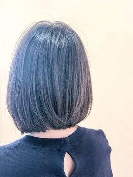 モリオ フロム ロンドン 鶴瀬店 【morio鶴瀬】伸ばしかけワンレンボブ