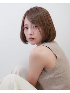 ディスオモテサンドウ 表参道(This OMOTESANDO) 韓国風小顔ボブ★ナチュラル透明感カラー