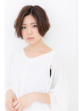 カバーヘア 上尾西口店(COVER HAIR) アシンメトリーくせ毛風小顔フレンチボブZ上尾30代40代50代