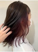 エアリーミディ/インナーカラー/暖色系カラー/黒髪[浦和/浦和駅]