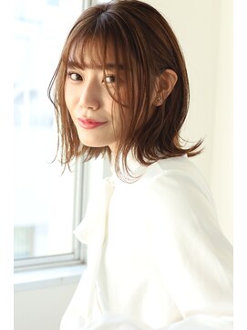 エクリ シセイドウ 麻布十番店(equri×SHISEIDO) 【麻布十番】外はねボブ