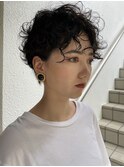 bibito ネオソバージュ ショートボブ　ウェーブウルフ