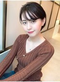【小鳥居】大人可愛い艶カラーショート30代40代50代