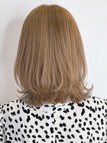 ヘアメイク ミチ 富田店(HAIRMAKE MICHI)&nbsp;【MICHI 富田店　古作蓮】ミルクティーベージュ