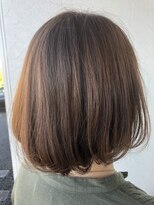 フリー(Free)&nbsp;大人可愛い２0代３0代４0代ミディアムヘア丸みミディアム◎