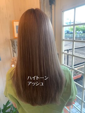 アイヘアー(AI HAIR) 【ダブルカラー】☆透明感抜群の☆ハイトーンアッシュ☆
