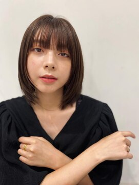 フラミューム 関内店(flammeum) 内巻きボブ