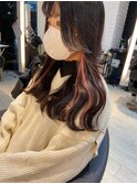 インナーカラー☆ピンクアッシュ