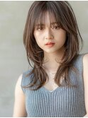レイヤーカット/髪質改善/大人可愛い/20代30代